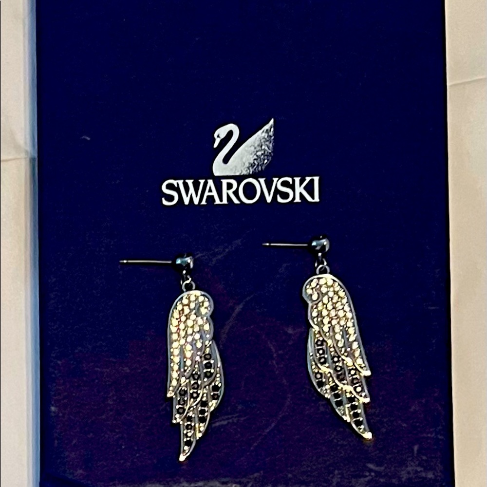 Angel wings earrings